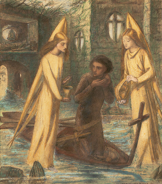 Elizabeth Eleanor Siddal: Sir Galahad and the Holy Grail
